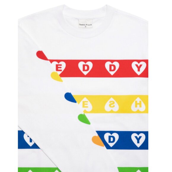 Teddy Fresh "Heart on your sleeve" unisex tee szM - Picture 2 of 13